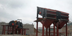 广西柳州砂石厂时产800吨沙石生产线
