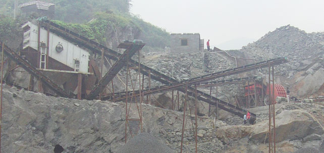 云南保山龙兴时产100吨制砂生产线工程案例