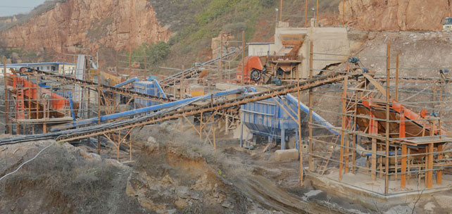 广西南宁时产600吨砂石骨料生产线工程案例
