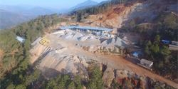 四川凉山时产1000吨大型石料厂破碎石子生产线