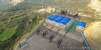 陕西永塬矿业时产800-1000吨石料生产线