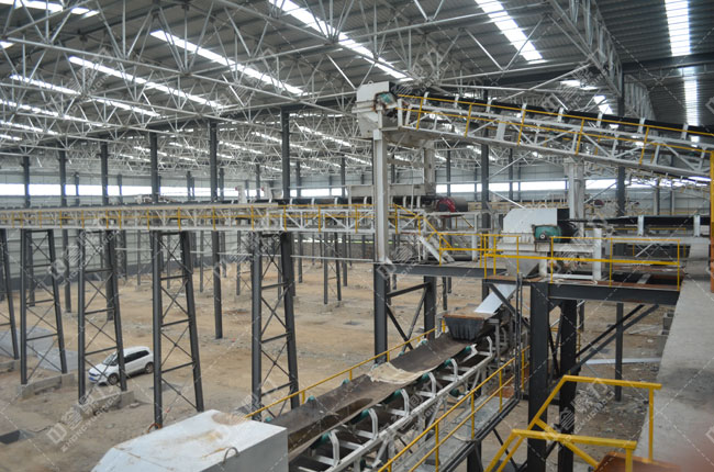 河北白沙时产3000吨石料生产线布料机